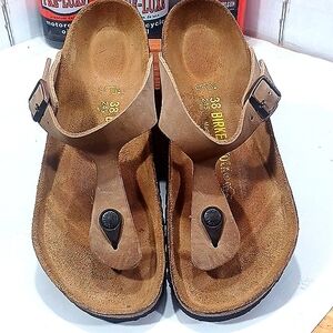 Birkenstock Gizeh Tan W 7 / 7.5